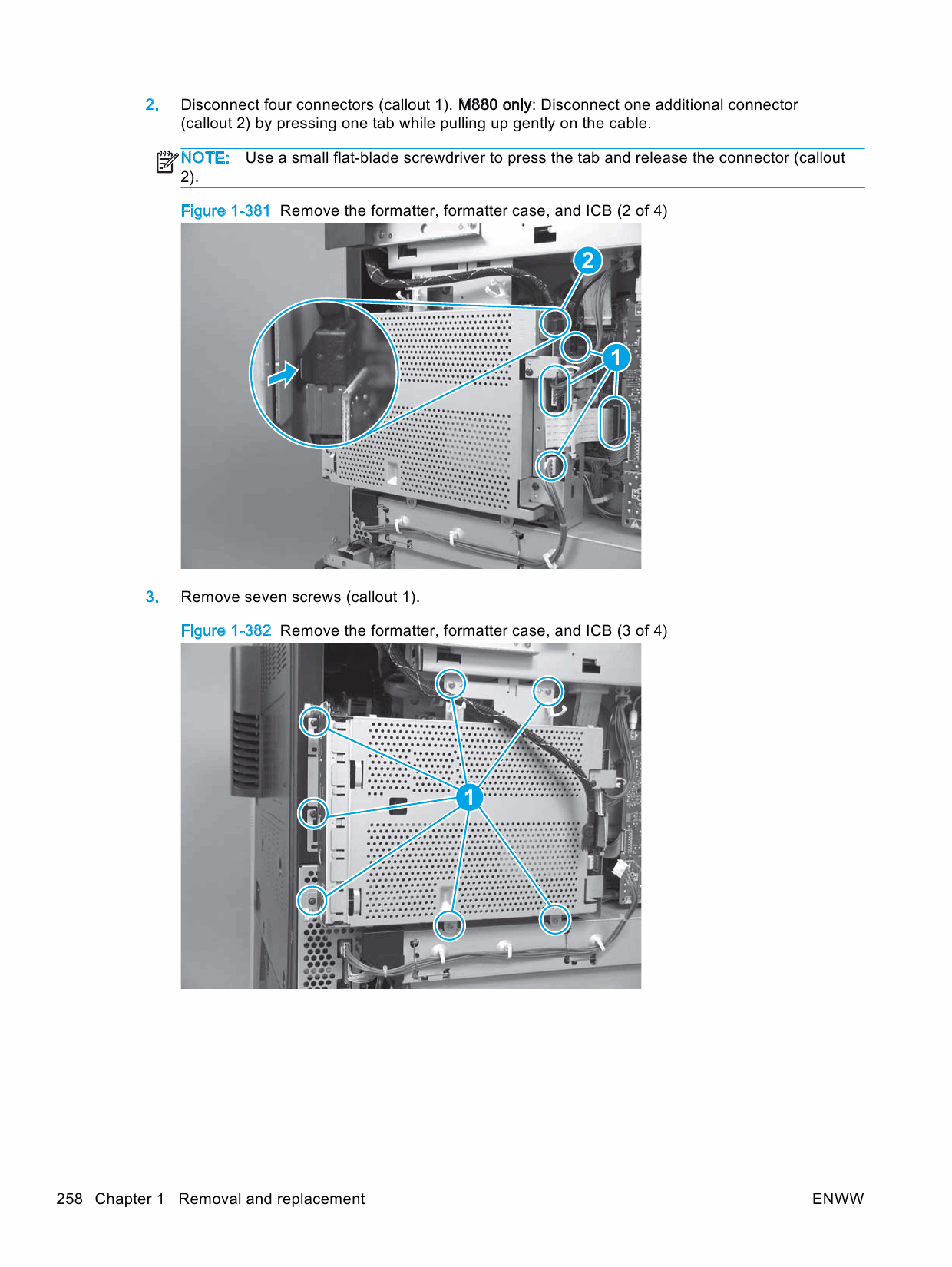 HP LaserJet Enterprise M855 M880 FlowMFP Parts and Repair Manual PDF download-3